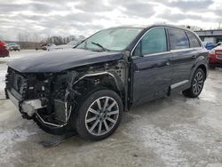 Salvage cars for sale at Wayland, MI auction: 2017 Audi Q7 Premium Plus