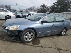 Honda salvage cars for sale: 2007 Honda Accord EX