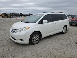 Toyota salvage cars for sale: 2011 Toyota Sienna XLE