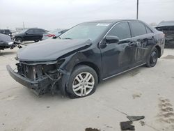 Salvage cars for sale at Grand Prairie, TX auction: 2012 Toyota Camry Base