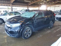 Salvage cars for sale at American Canyon, CA auction: 2019 Honda CR-V LX