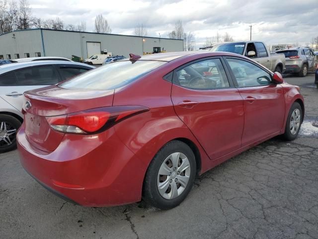 2016 Hyundai Elantra SE