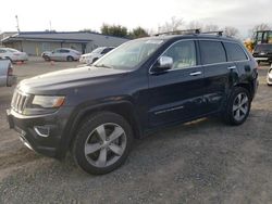 Salvage cars for sale at Sacramento, CA auction: 2014 Jeep Grand Cherokee Overland