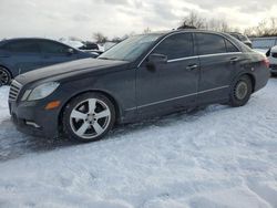 Salvage cars for sale at London, ON auction: 2010 Mercedes-Benz E 350 4matic