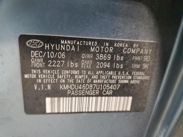 2007 Hyundai Elantra GLS