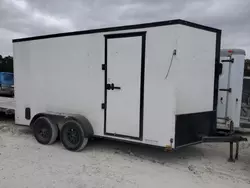 Salvage trucks for sale at Ocala, FL auction: 2022 Cargo 2022 Diamond Cargo 14' FT Enclosed