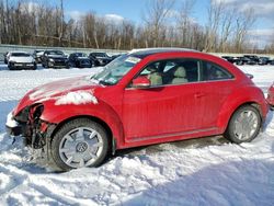 Salvage cars for sale at Leroy, NY auction: 2018 Volkswagen Beetle SE