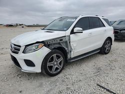 Salvage cars for sale at Temple, TX auction: 2016 Mercedes-Benz GLE 350