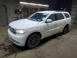 Salvage cars for sale at Angola, NY auction: 2019 Dodge Durango SXT