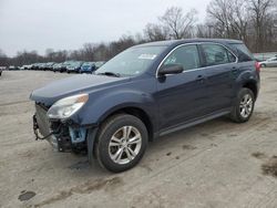 Salvage cars for sale at Ellwood City, PA auction: 2017 Chevrolet Equinox LS