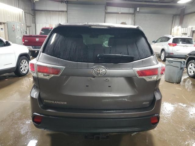 2016 Toyota Highlander LE