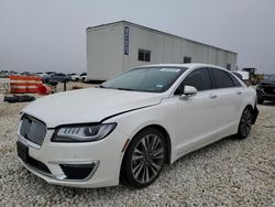 Lincoln mkz salvage cars for sale: 2019 Lincoln MKZ Reserve II