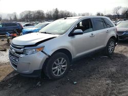 Salvage cars for sale at Chalfont, PA auction: 2014 Ford Edge SEL