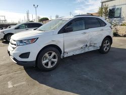 Salvage cars for sale at Wilmington, CA auction: 2016 Ford Edge SE