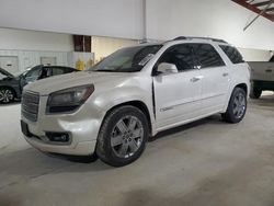 Salvage cars for sale from Copart Haslet, TX: 2013 GMC Acadia Denali