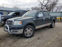 Salvage cars for sale at Wichita, KS auction: 2005 Ford F150 Supercrew