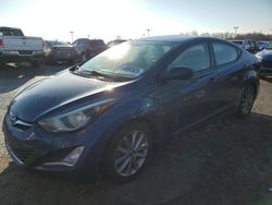 Salvage cars for sale at Indianapolis, IN auction: 2014 Hyundai Elantra SE