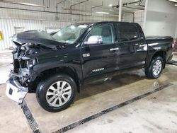 Toyota Tundra salvage cars for sale: 2015 Toyota Tundra Crewmax Limited