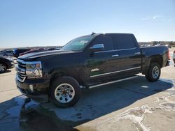 Salvage cars for sale at Grand Prairie, TX auction: 2018 Chevrolet Silverado C1500 High Country