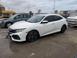 Salvage cars for sale at New Orleans, LA auction: 2017 Honda Civic EX