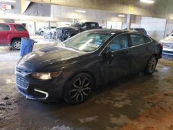 Salvage cars for sale at Indianapolis, IN auction: 2017 Chevrolet Malibu LT