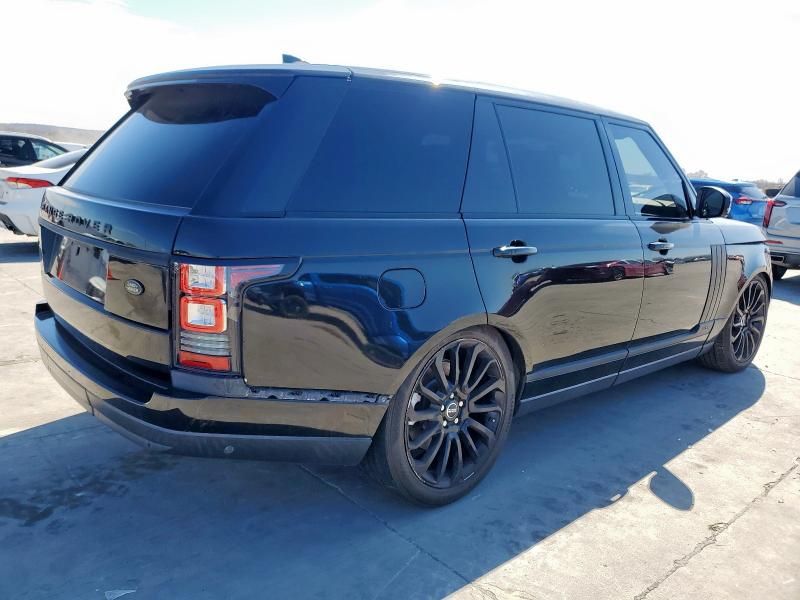 2017 Land Rover Range Rover Supercharged