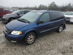 Chrysler salvage cars for sale: 2001 Chrysler Town & Country LXI