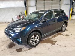 Salvage cars for sale at Chalfont, PA auction: 2017 Toyota Rav4 HV LE