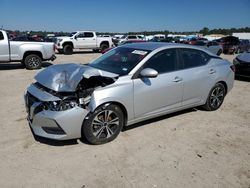 Salvage cars for sale at Houston, TX auction: 2023 Nissan Sentra SV