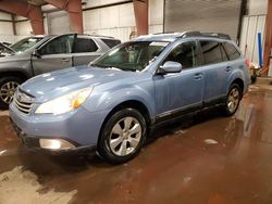 Salvage cars for sale at Lansing, MI auction: 2010 Subaru Outback 2.5I Premium