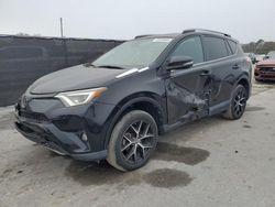 Salvage cars for sale at Orlando, FL auction: 2017 Toyota Rav4 SE