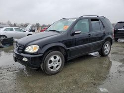 Mercedes-Benz ml 320 salvage cars for sale: 2003 Mercedes-Benz ML 320