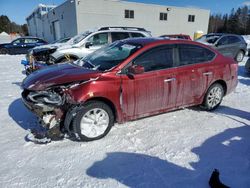 Salvage cars for sale at Cookstown, ON auction: 2016 Nissan Sentra S