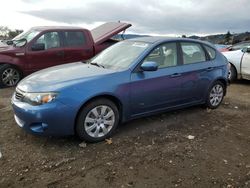 Salvage cars for sale at San Martin, CA auction: 2009 Subaru Impreza 2.5I