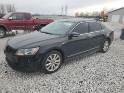 Salvage cars for sale at Barberton, OH auction: 2017 Volkswagen Passat R-Line