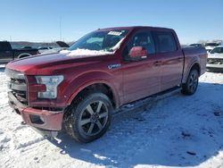 Salvage cars for sale at Kansas City, KS auction: 2016 Ford F150 Supercrew