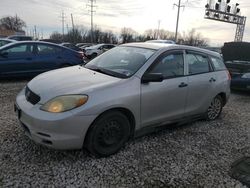 Vehiculos salvage en venta de Copart Columbus, OH: 2004 Toyota Corolla Matrix Base