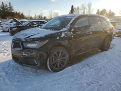 Salvage cars for sale from Copart Cleveland: 2019 Acura MDX A-Spec