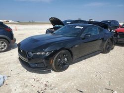 Salvage cars for sale at Temple, TX auction: 2024 Ford Mustang GT