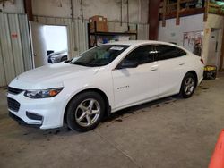 Salvage cars for sale at Austell, GA auction: 2017 Chevrolet Malibu LS