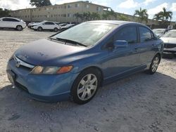 Salvage cars for sale at Opa Locka, FL auction: 2006 Honda Civic LX