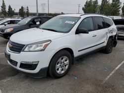 Salvage cars for sale at Rancho Cucamonga, CA auction: 2017 Chevrolet Traverse LS