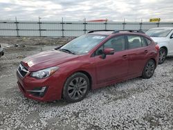 Salvage cars for sale at Cahokia Heights, IL auction: 2016 Subaru Impreza Sport Limited