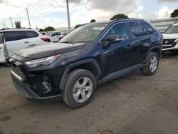 Salvage cars for sale from Copart Miami, FL: 2022 Toyota Rav4 XLE