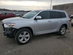 Salvage cars for sale at Fredericksburg, VA auction: 2009 Toyota Highlander Limited