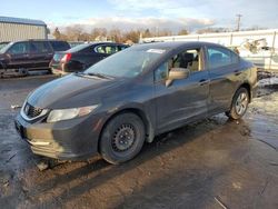 Salvage cars for sale at Pennsburg, PA auction: 2014 Honda Civic LX