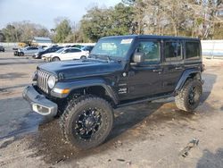 Salvage cars for sale at Eight Mile, AL auction: 2018 Jeep Wrangler Unlimited Sahara