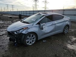 Salvage cars for sale at Elgin, IL auction: 2013 Hyundai Elantra GLS