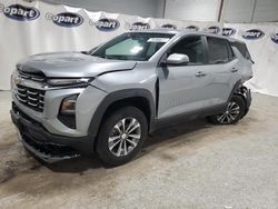 Salvage cars for sale at Ham Lake, MN auction: 2025 Chevrolet Equinox LT