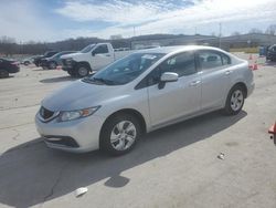 Salvage cars for sale at Lebanon, TN auction: 2015 Honda Civic LX